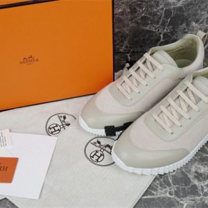 Hermes Beige Yupoo Men shoes Top quality