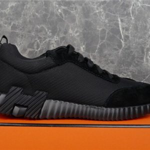 Hermes Black Yupoo Men shoes Top quality