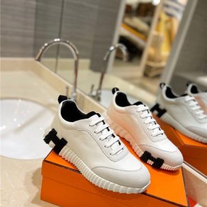 Hermes White Yupoo Men shoes Top quality