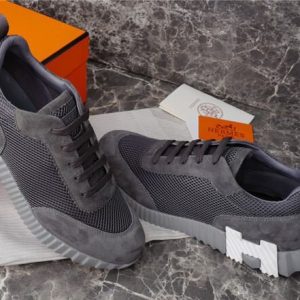 Hermes Grey Yupoo Men shoes Top quality