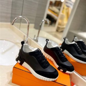 Hermes Black Yupoo Men shoes Top quality