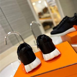Hermes Black Yupoo Men shoes Top quality