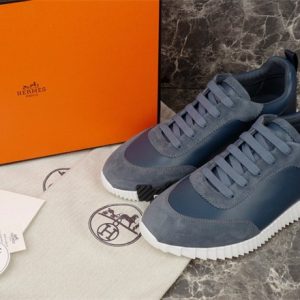 Hermes Blue Yupoo Men shoes Top quality