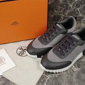 Hermes Grey Yupoo Men shoes Top quality