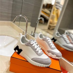 Hermes Grey Yupoo Men shoes Top quality