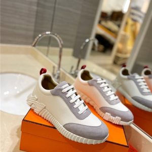 Hermes Grey Yupoo Men shoes Top quality