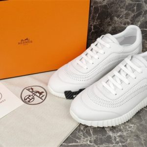 Hermes White Yupoo Men shoes Top quality