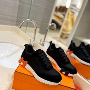Hermes Black Yupoo Men shoes Top quality