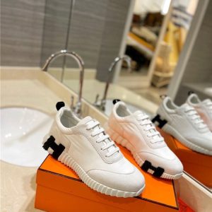Hermes White Yupoo Men shoes Top quality