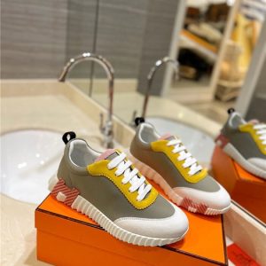 Hermes Grey Yupoo Men shoes Top quality