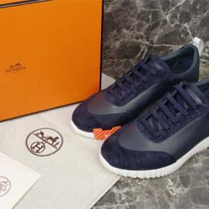 Hermes Navy Yupoo Men shoes Top quality