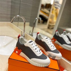 Hermes Brown Yupoo Men shoes Top quality