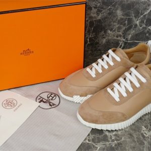 Hermes Tan Yupoo Men shoes Top quality