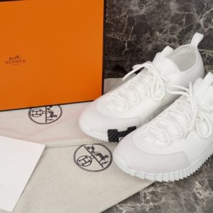 Hermes White Yupoo Men shoes Top quality