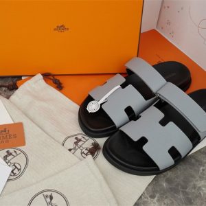 Hermes Grey Yupoo Men shoes Top quality