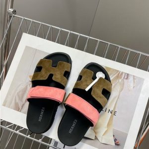 Hermes Black Yupoo Men shoes Top quality