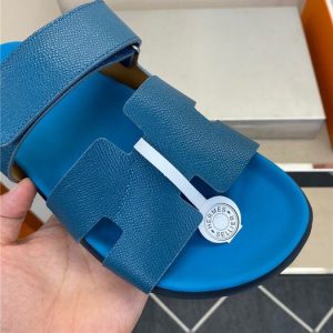 Hermes Blue Yupoo Men shoes Top quality