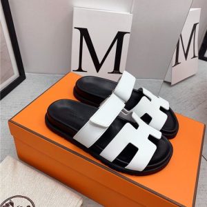 Hermes Beige Yupoo Men shoes Top quality