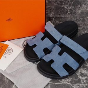 Hermes Blue Yupoo Men shoes Top quality