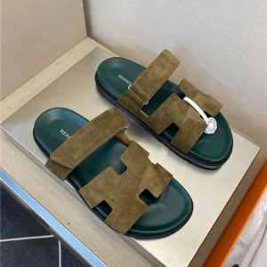 Hermes Beige Yupoo Men shoes Top quality