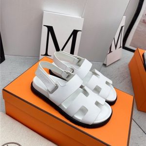 Hermes White Yupoo Men shoes Top quality