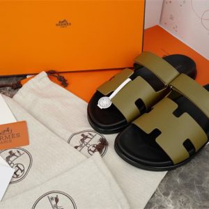Hermes Green Yupoo Men shoes Top quality