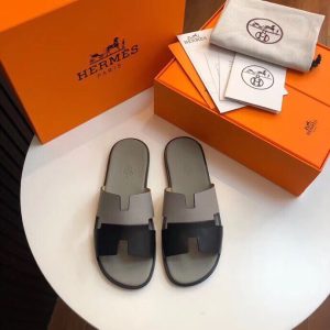 Hermes Black Yupoo Men shoes Top quality