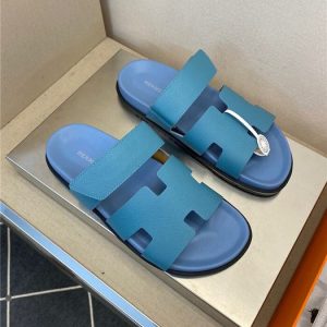 Hermes Blue Yupoo Men shoes Top quality