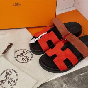 Hermes Red Yupoo Men shoes Top quality
