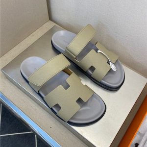 Hermes Grey Yupoo Men shoes Top quality