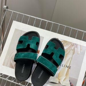 Hermes Green Yupoo Men shoes Top quality