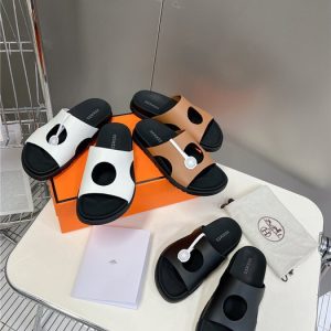 Hermes Tan Yupoo Men shoes Top quality