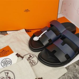 Hermes Blue Yupoo Men shoes Top quality