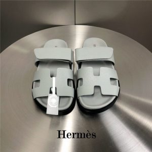 Hermes Grey Yupoo Men shoes Top quality
