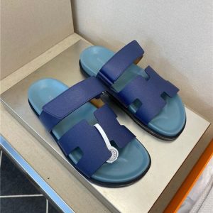 Hermes Blue Yupoo Men shoes Top quality