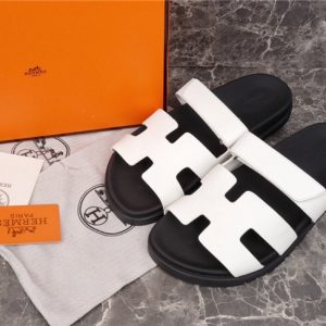 Hermes White Yupoo Men shoes Top quality