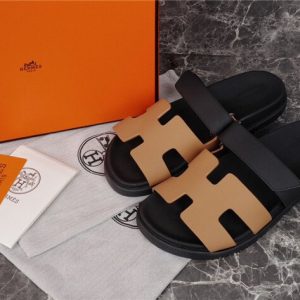 Hermes Tan Yupoo Men shoes Top quality