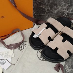 Hermes Beige Yupoo Men shoes Top quality
