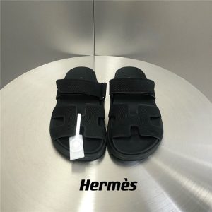 Hermes Black Yupoo Men shoes Top quality