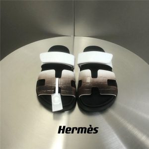 Hermes Black Yupoo Men shoes Top quality
