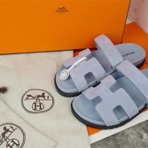 Hermes Grey Yupoo Men shoes Top quality