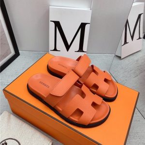 Hermes Tan Yupoo Men shoes Top quality