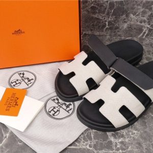 Hermes Black Yupoo Men shoes Top quality