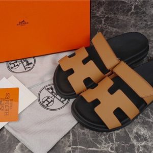 Hermes Tan Yupoo Men shoes Top quality