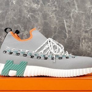 Hermes Grey Yupoo Men shoes Top quality