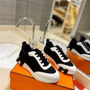 Hermes Black Yupoo Men shoes Top quality