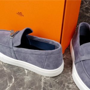 Hermes Blue Yupoo Men shoes Top quality