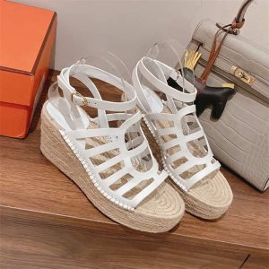 Hermes White Yupoo Men shoes Top quality