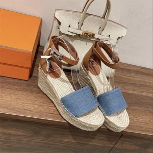 Hermes Blue Yupoo Men shoes Top quality