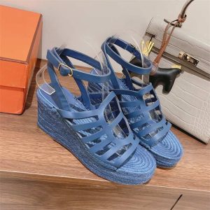Hermes Blue Yupoo Men shoes Top quality